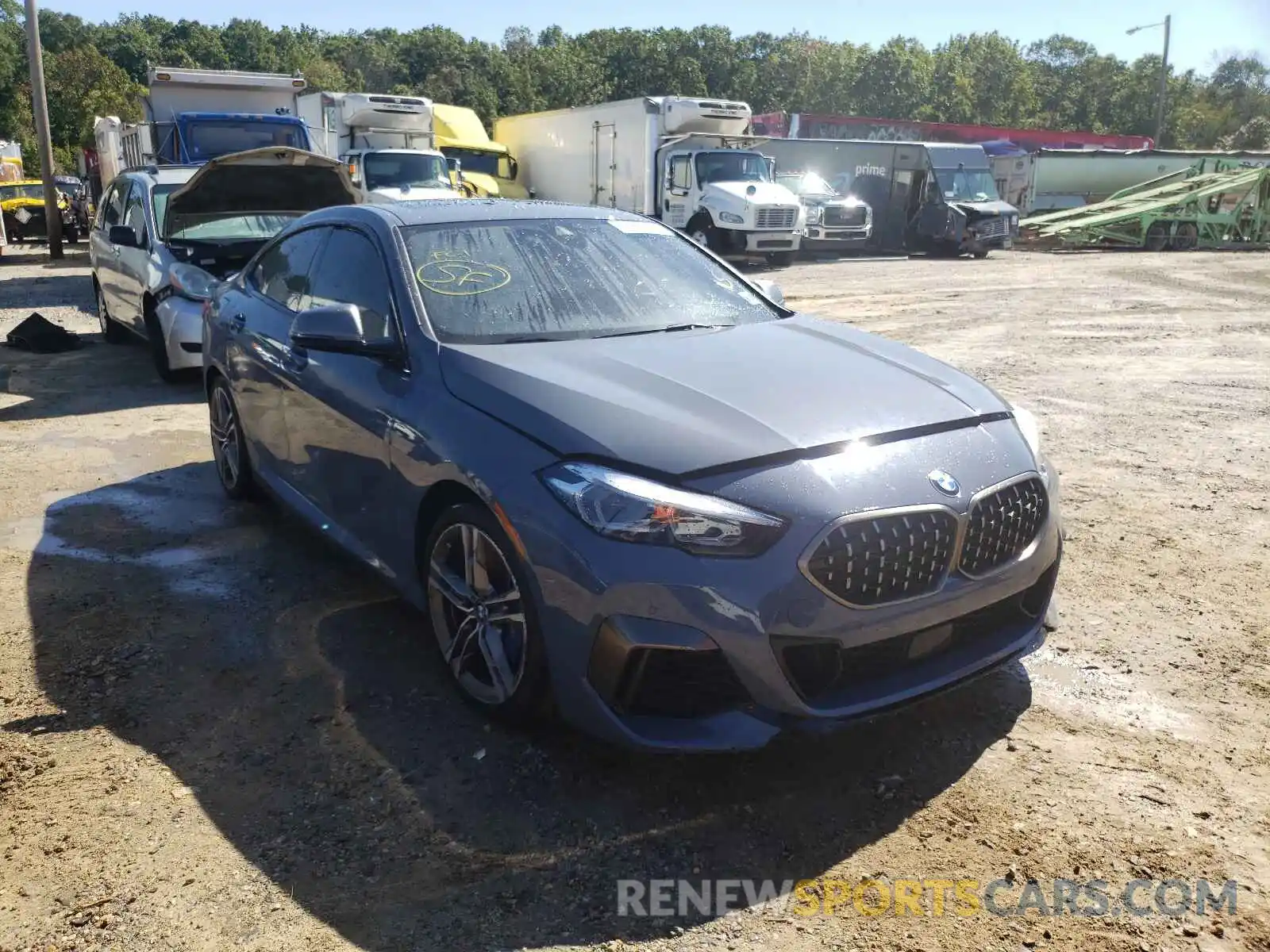 1 Photograph of a damaged car WBA13AL08L7G00144 BMW M2 2020