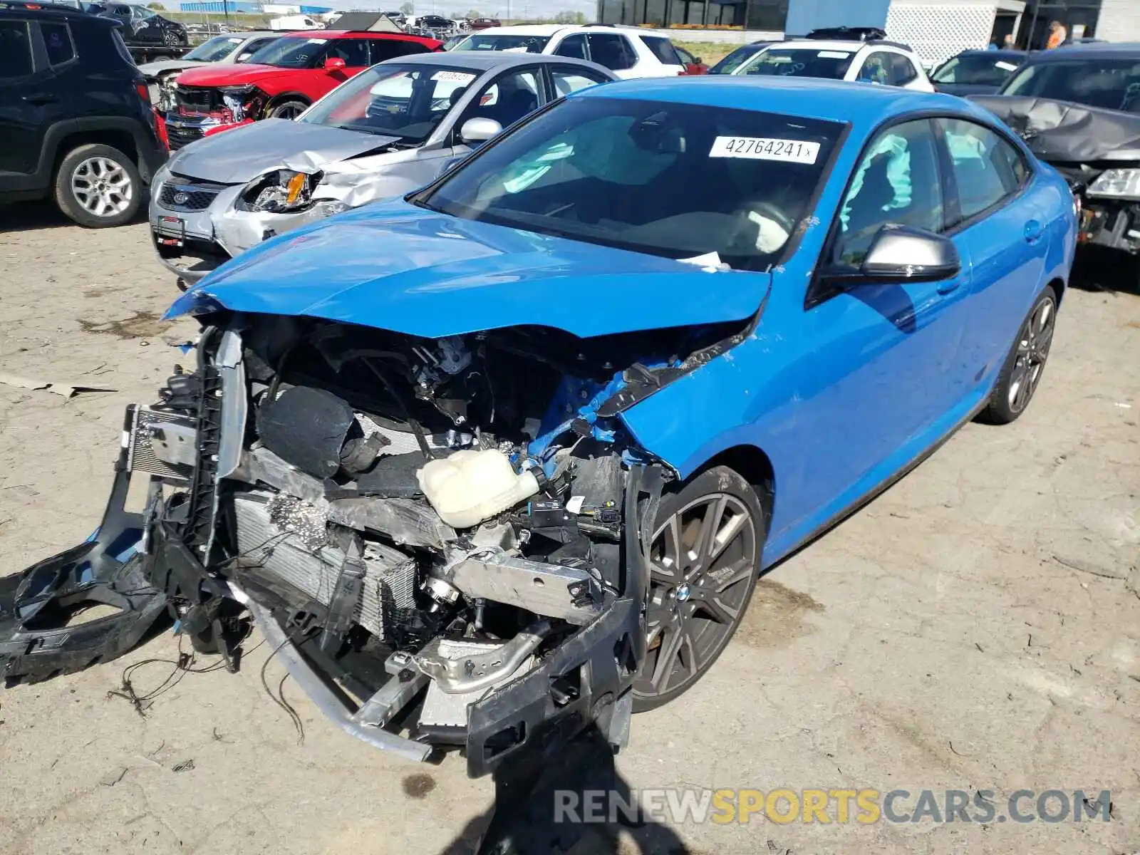 2 Photograph of a damaged car WBA13AL0XL7F68152 BMW M2 2020