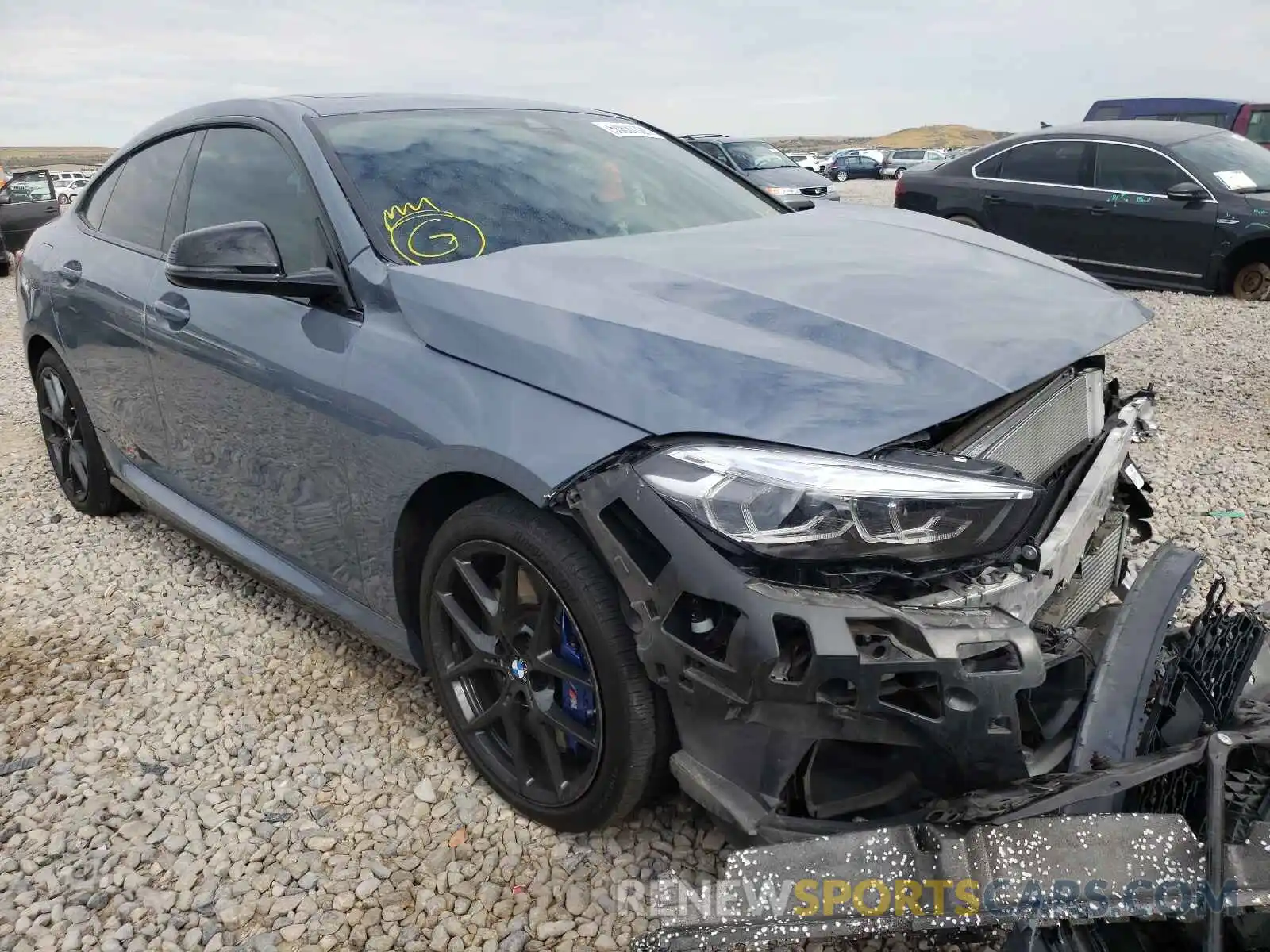 1 Photograph of a damaged car WBA13AL0XL7F74095 BMW M2 2020