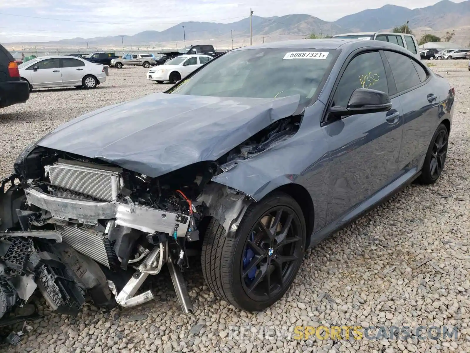 2 Photograph of a damaged car WBA13AL0XL7F74095 BMW M2 2020