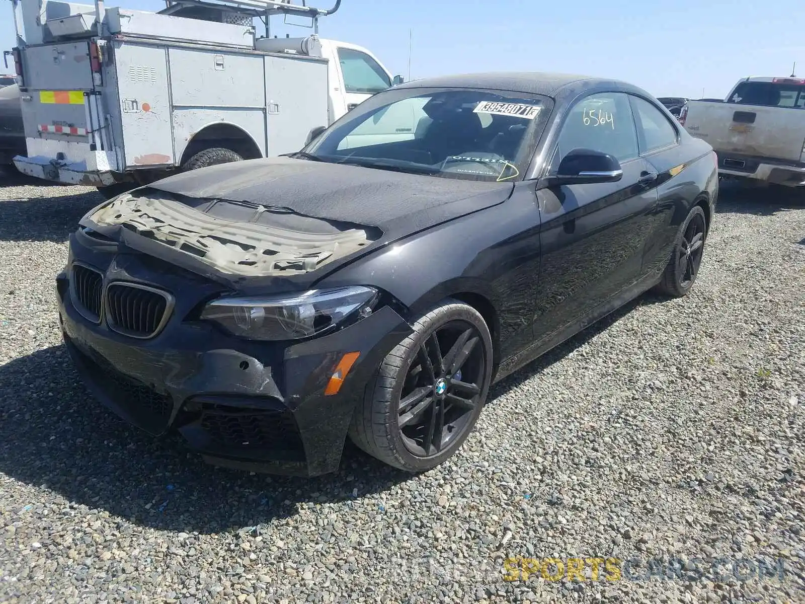 2 Photograph of a damaged car WBA2J5C08L7D78609 BMW M2 2020
