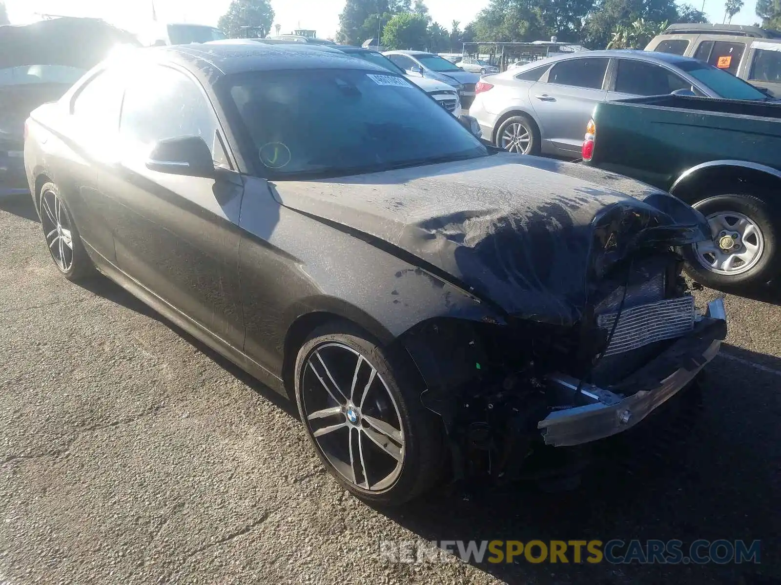 1 Photograph of a damaged car WBA2J5C09L7F14522 BMW M2 2020