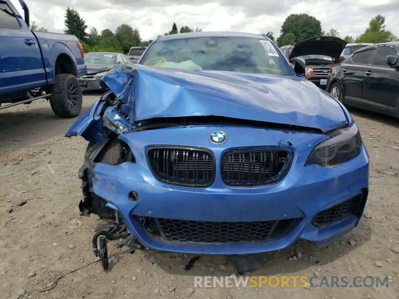 9 Photograph of a damaged car WBA2J7C05L7D81706 BMW M2 2020