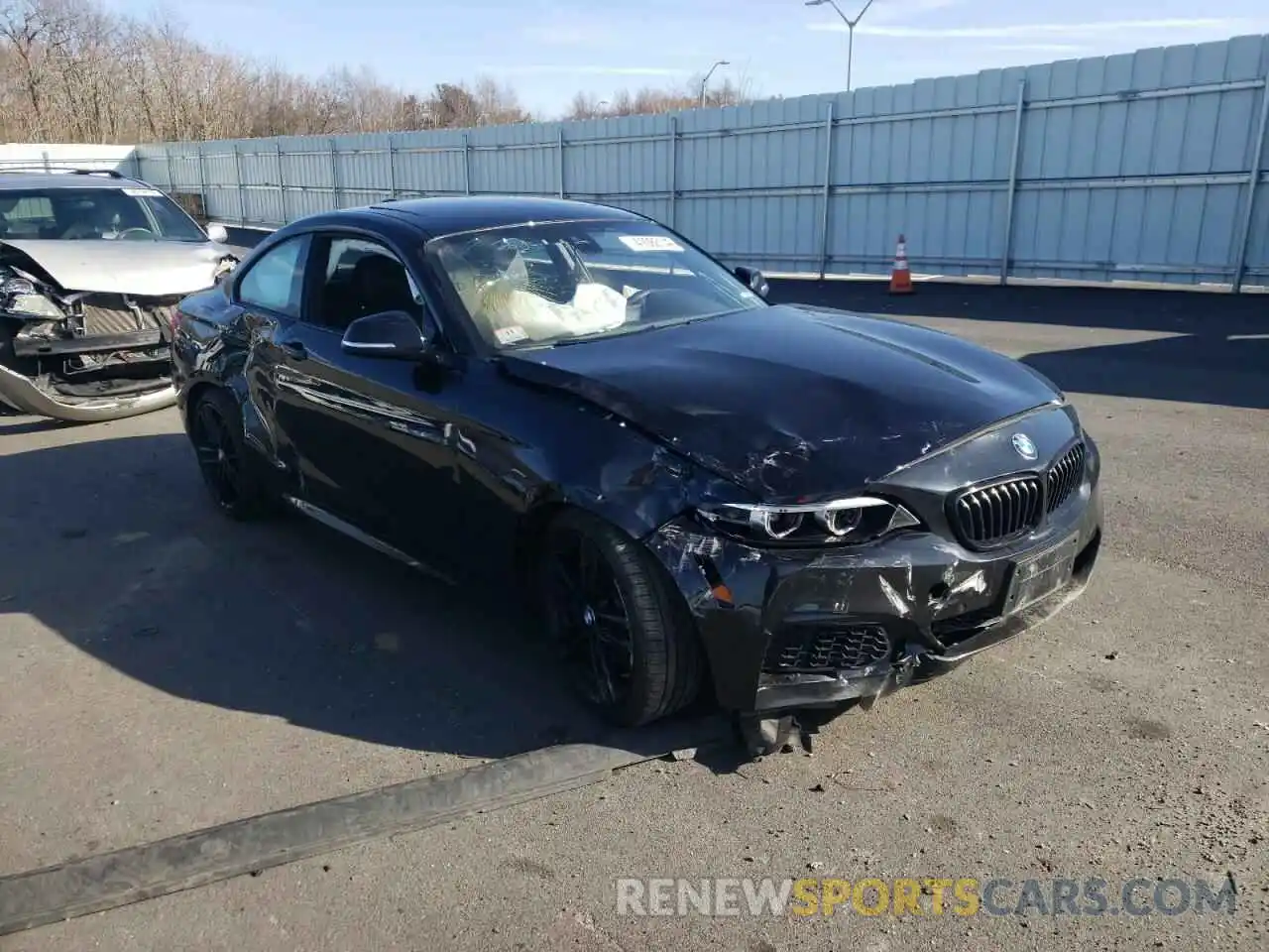 1 Photograph of a damaged car WBA2J7C08L7E04539 BMW M2 2020