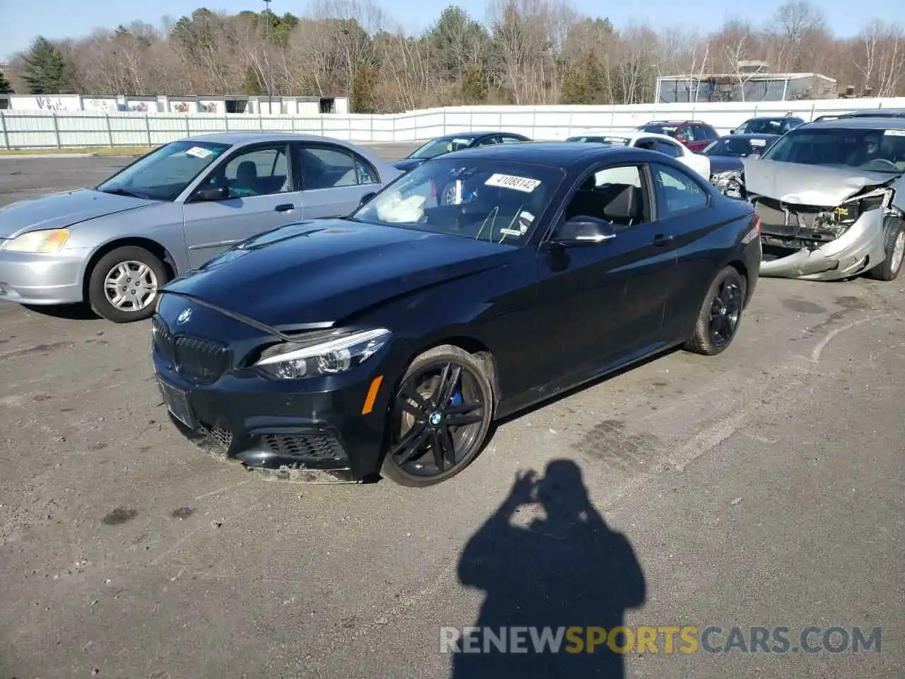 2 Photograph of a damaged car WBA2J7C08L7E04539 BMW M2 2020