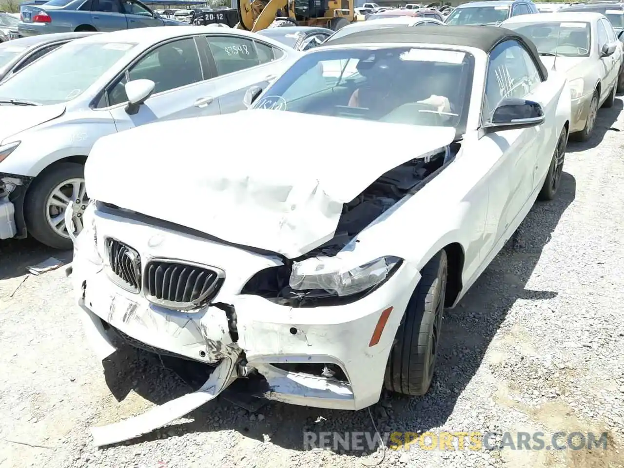 2 Photograph of a damaged car WBA2N1C01L7F31196 BMW M2 2020