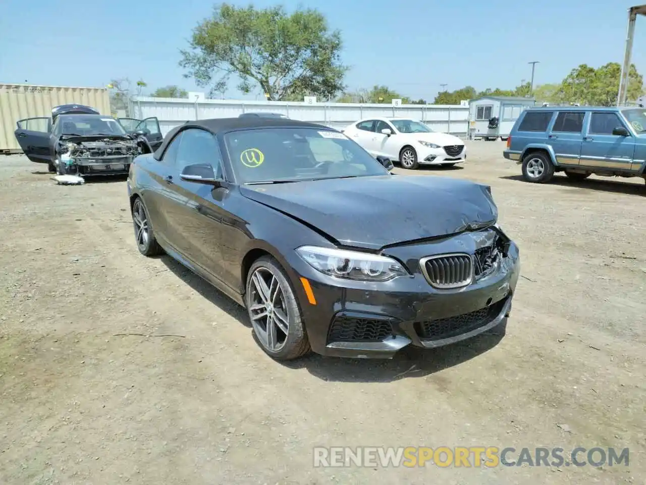 1 Photograph of a damaged car WBA2N1C07L7E97281 BMW M2 2020