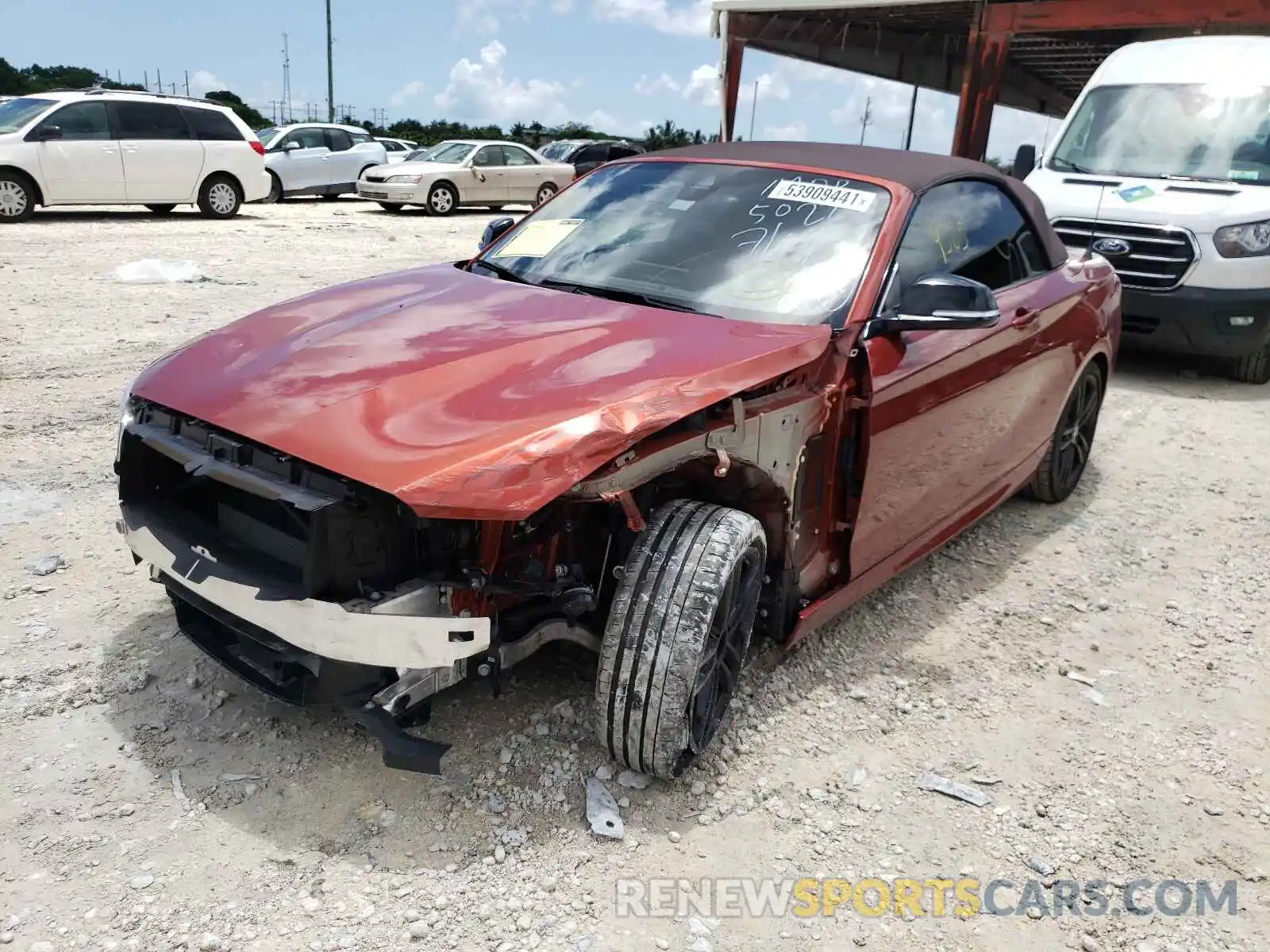 2 Photograph of a damaged car WBA2N3C05L7E50228 BMW M2 2020