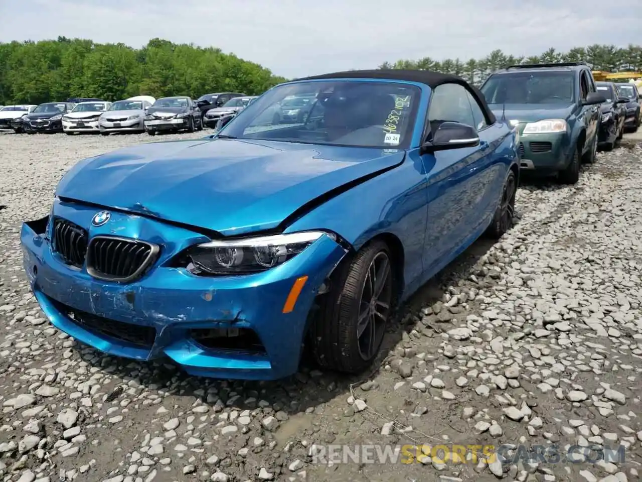 2 Photograph of a damaged car WBA2N3C0XL7F03084 BMW M2 2020