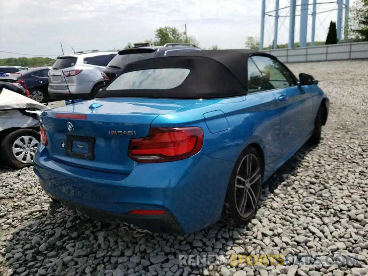 4 Фотография поврежденного автомобиля WBA2N3C0XL7F03084 BMW M2 2020