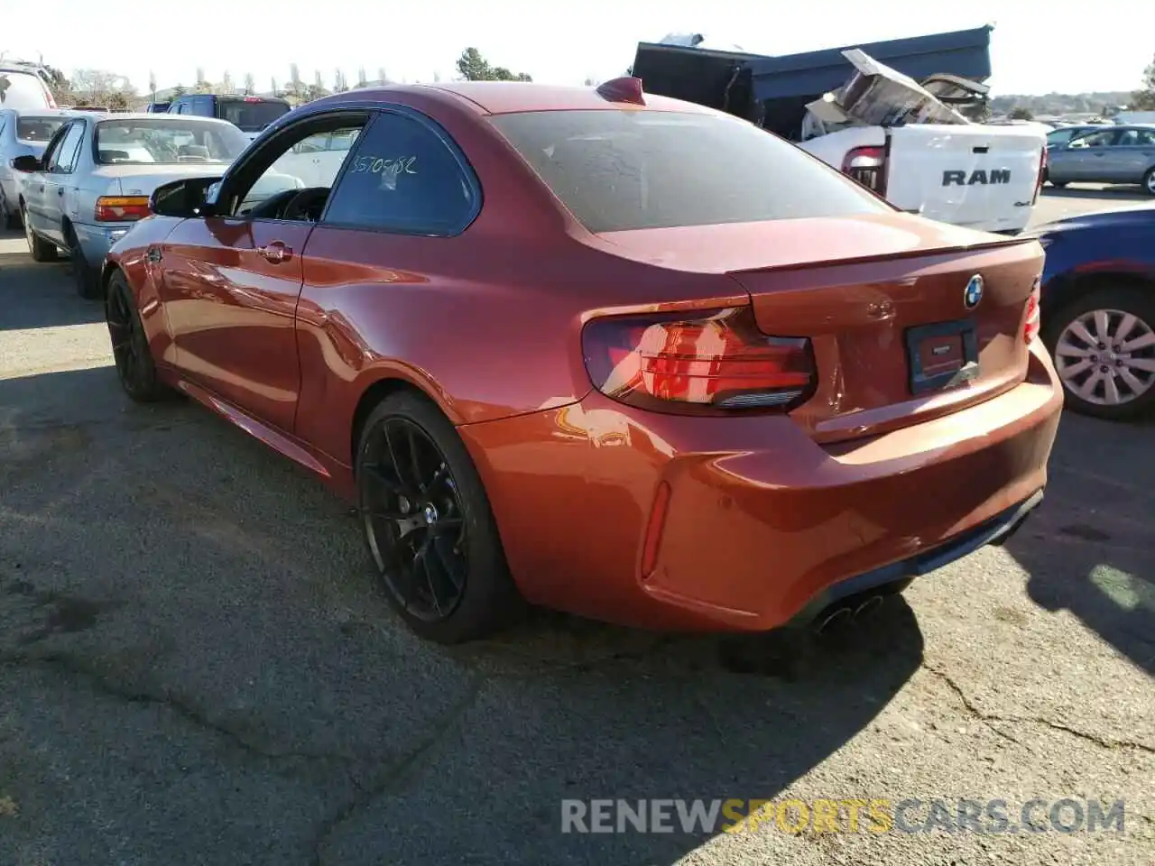 3 Photograph of a damaged car WBS2U7C00L7E12492 BMW M2 2020