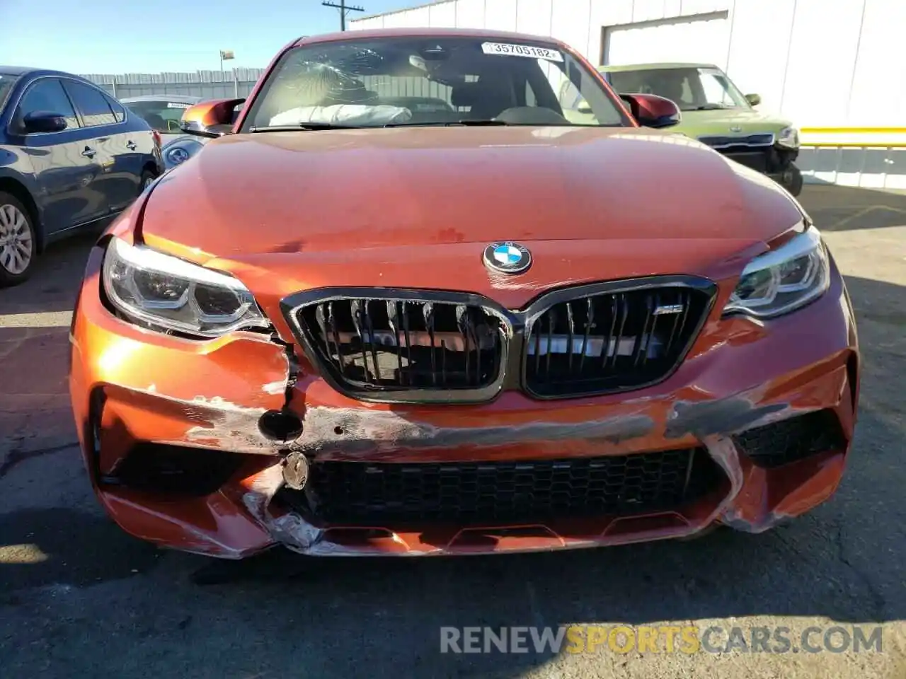 9 Photograph of a damaged car WBS2U7C00L7E12492 BMW M2 2020