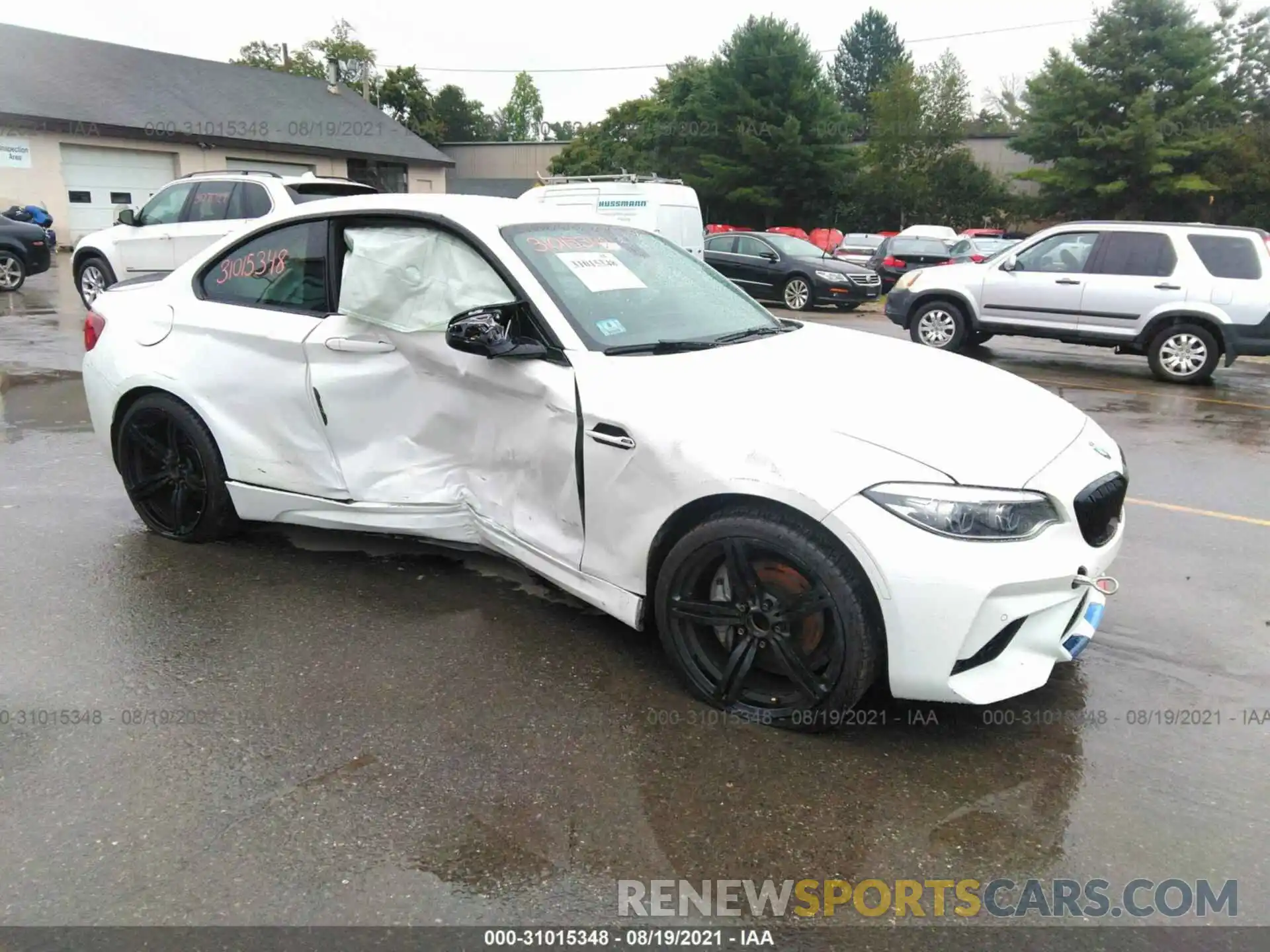 1 Photograph of a damaged car WBS2U7C00L7E16994 BMW M2 2020