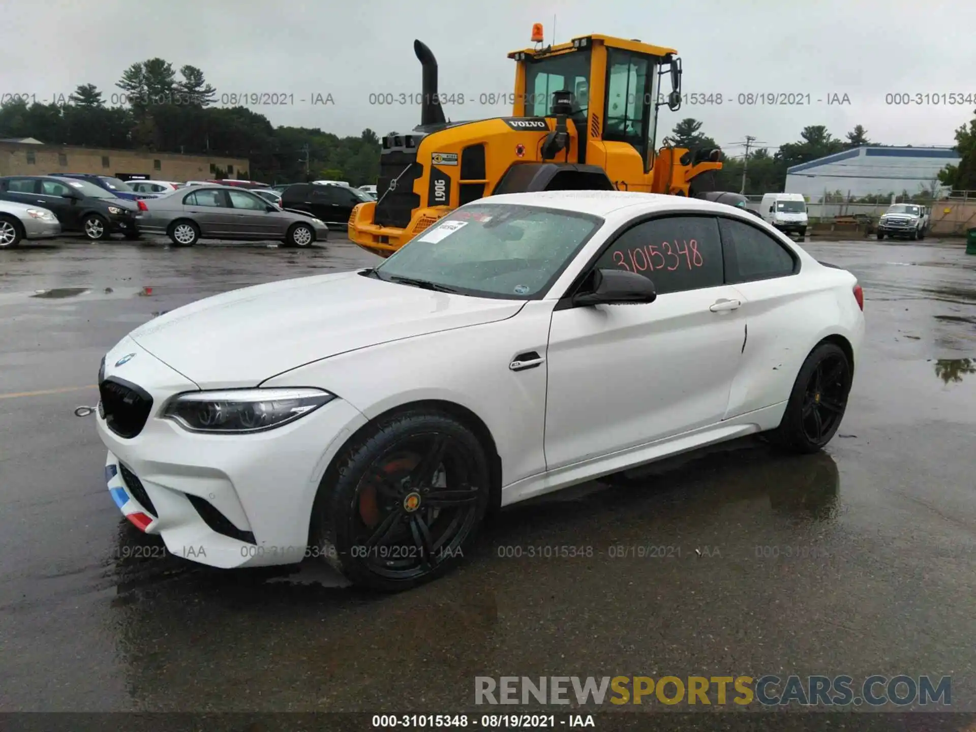 2 Photograph of a damaged car WBS2U7C00L7E16994 BMW M2 2020