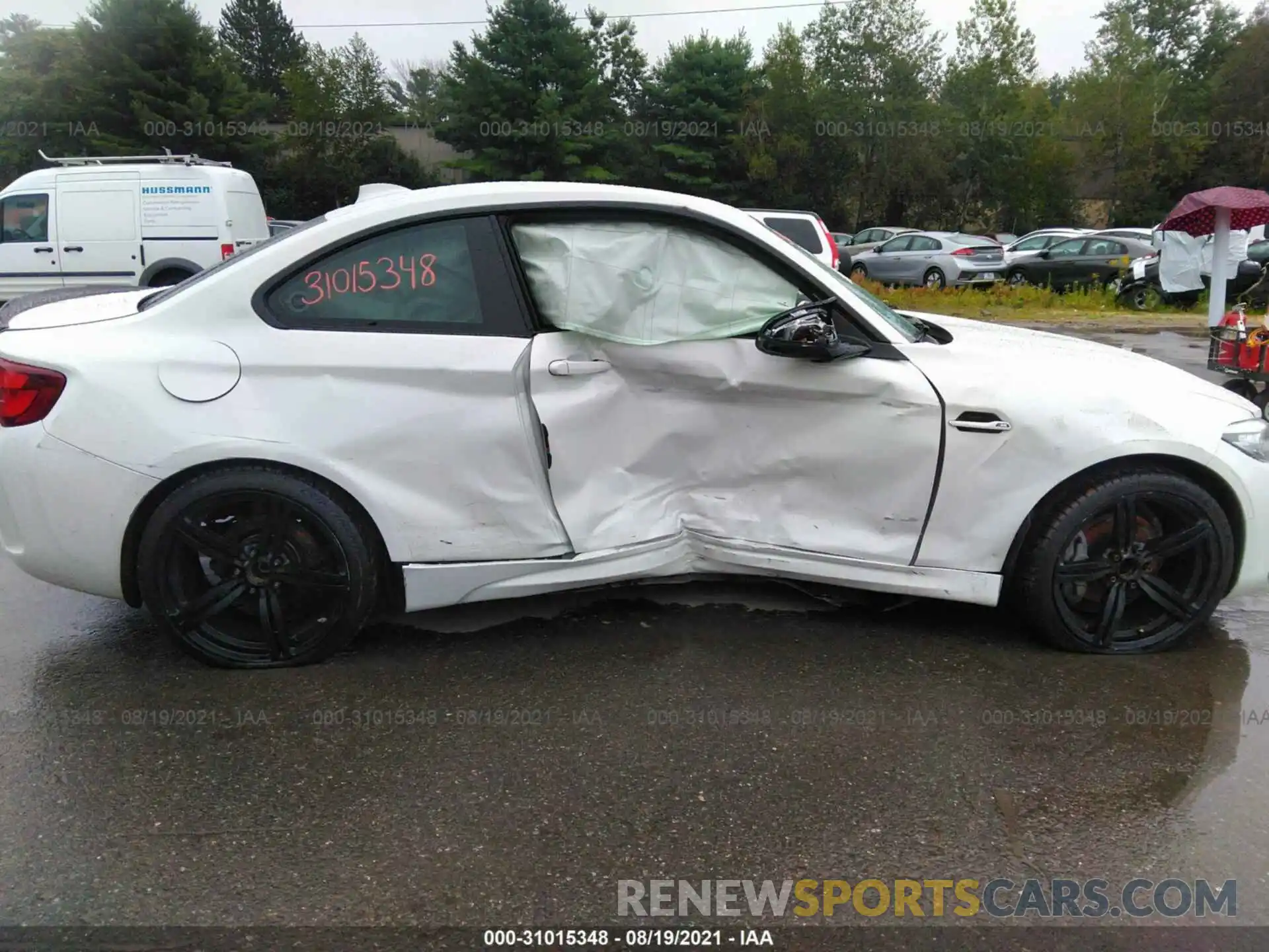 6 Photograph of a damaged car WBS2U7C00L7E16994 BMW M2 2020