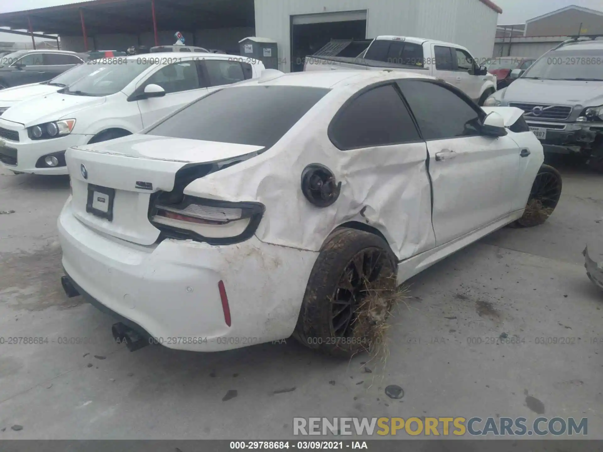 4 Photograph of a damaged car WBS2U7C01L7E79456 BMW M2 2020