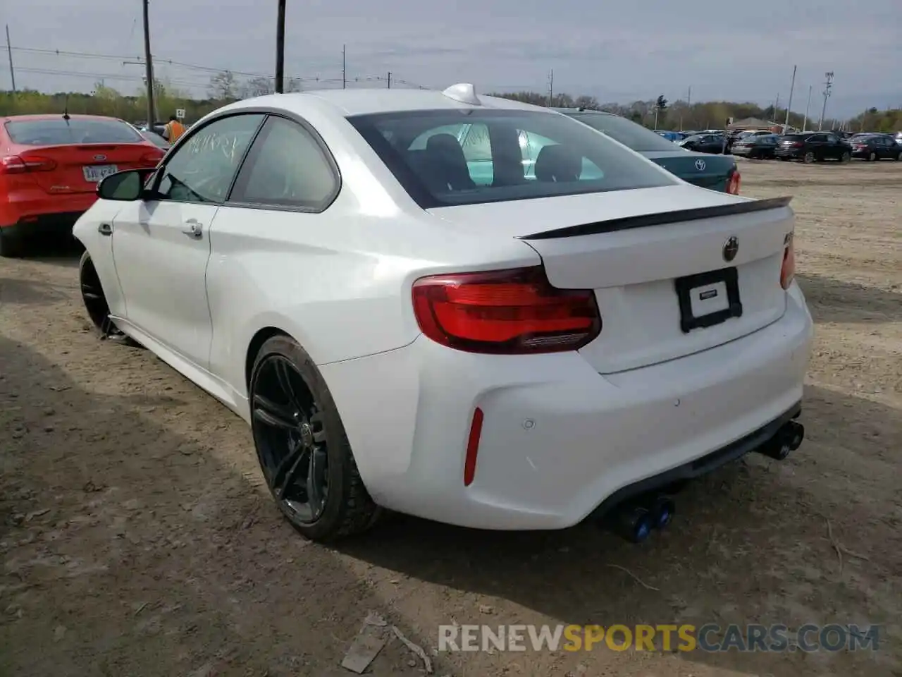 3 Photograph of a damaged car WBS2U7C02L7D74019 BMW M2 2020