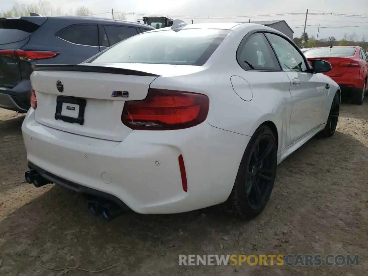 4 Photograph of a damaged car WBS2U7C02L7D74019 BMW M2 2020