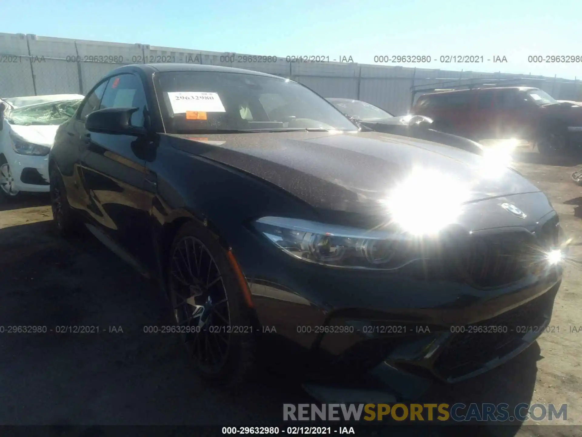 1 Photograph of a damaged car WBS2U7C02L7E17161 BMW M2 2020