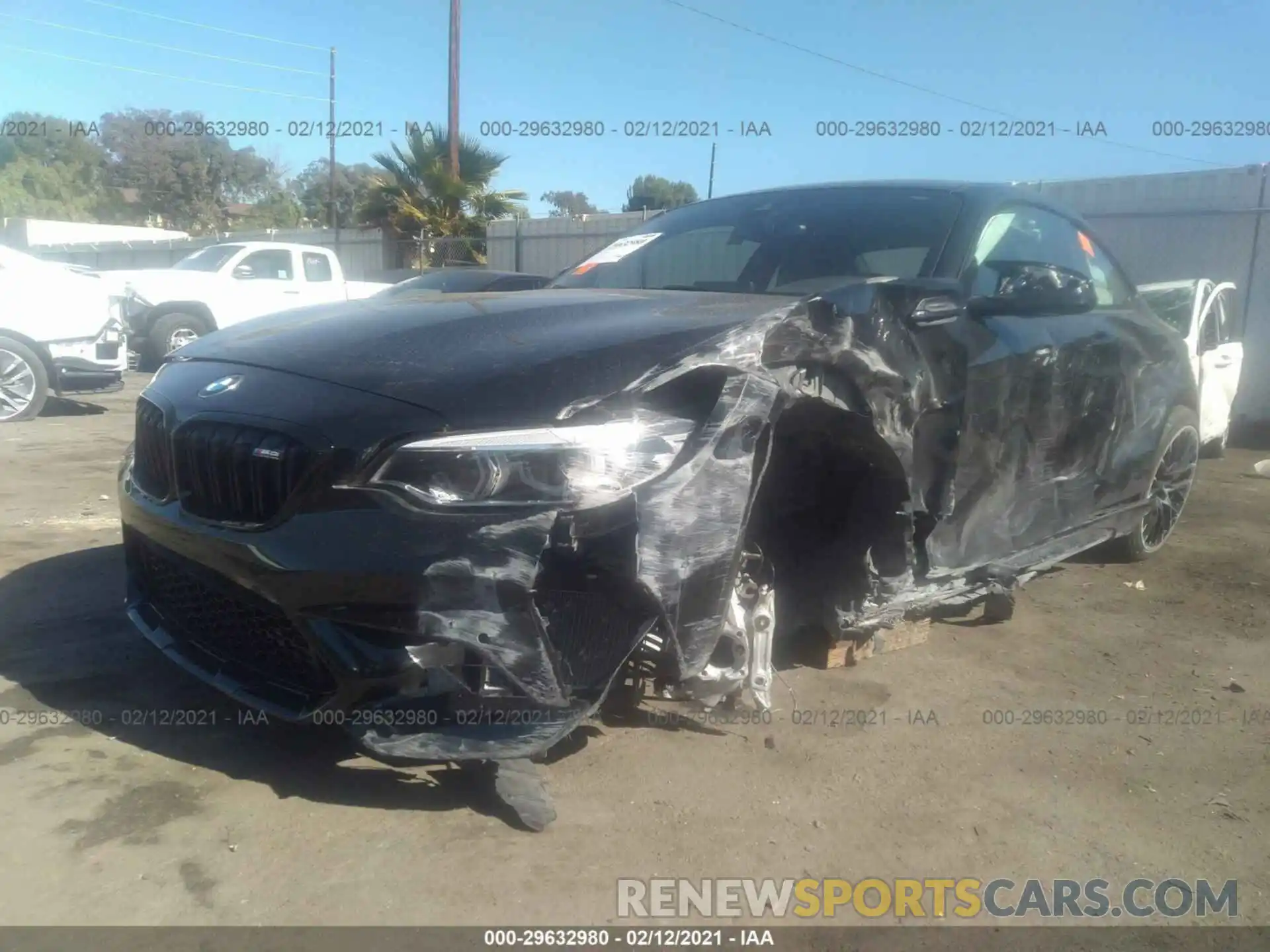 2 Фотография поврежденного автомобиля WBS2U7C02L7E17161 BMW M2 2020