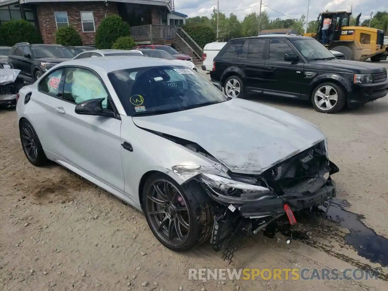 1 Photograph of a damaged car WBS2U7C03L7E67857 BMW M2 2020