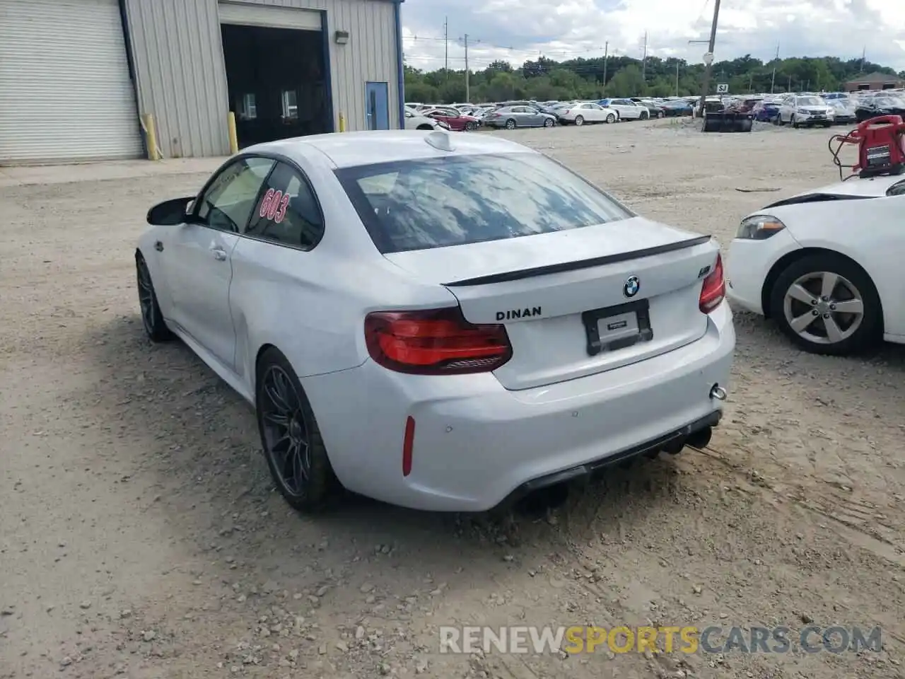 3 Photograph of a damaged car WBS2U7C03L7E67857 BMW M2 2020