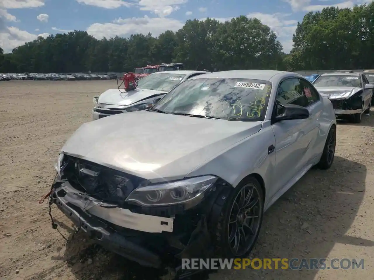 9 Photograph of a damaged car WBS2U7C03L7E67857 BMW M2 2020