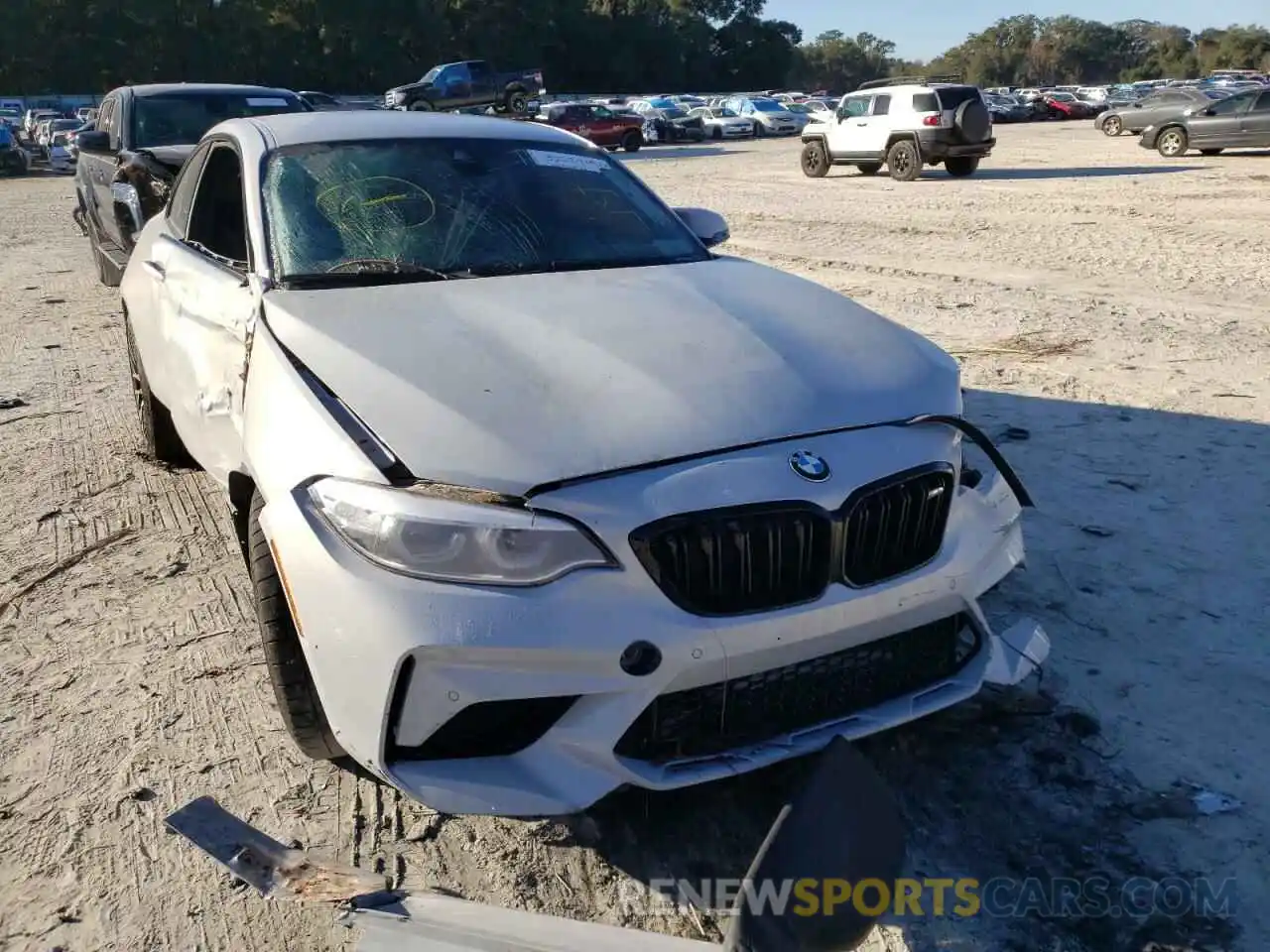 9 Photograph of a damaged car WBS2U7C04L7E43700 BMW M2 2020