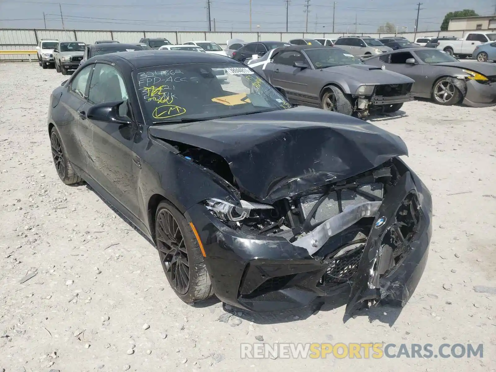 1 Фотография поврежденного автомобиля WBS2U7C04L7F12434 BMW M2 2020