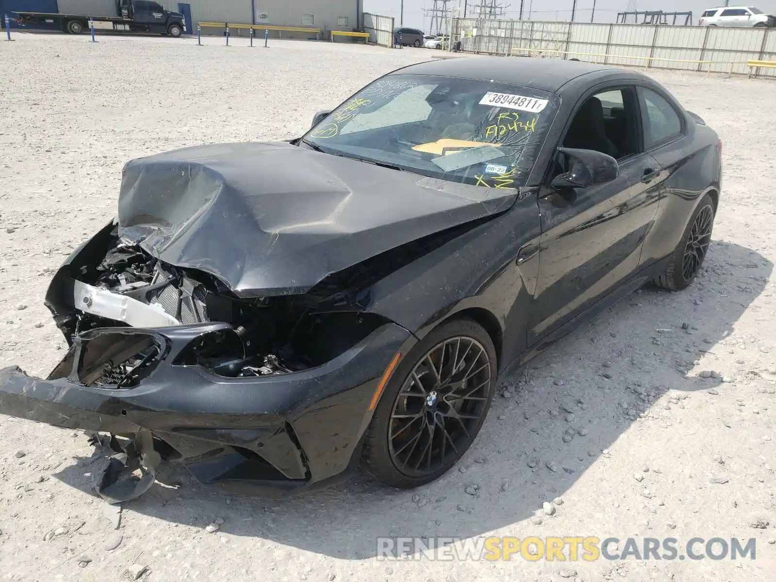 2 Photograph of a damaged car WBS2U7C04L7F12434 BMW M2 2020