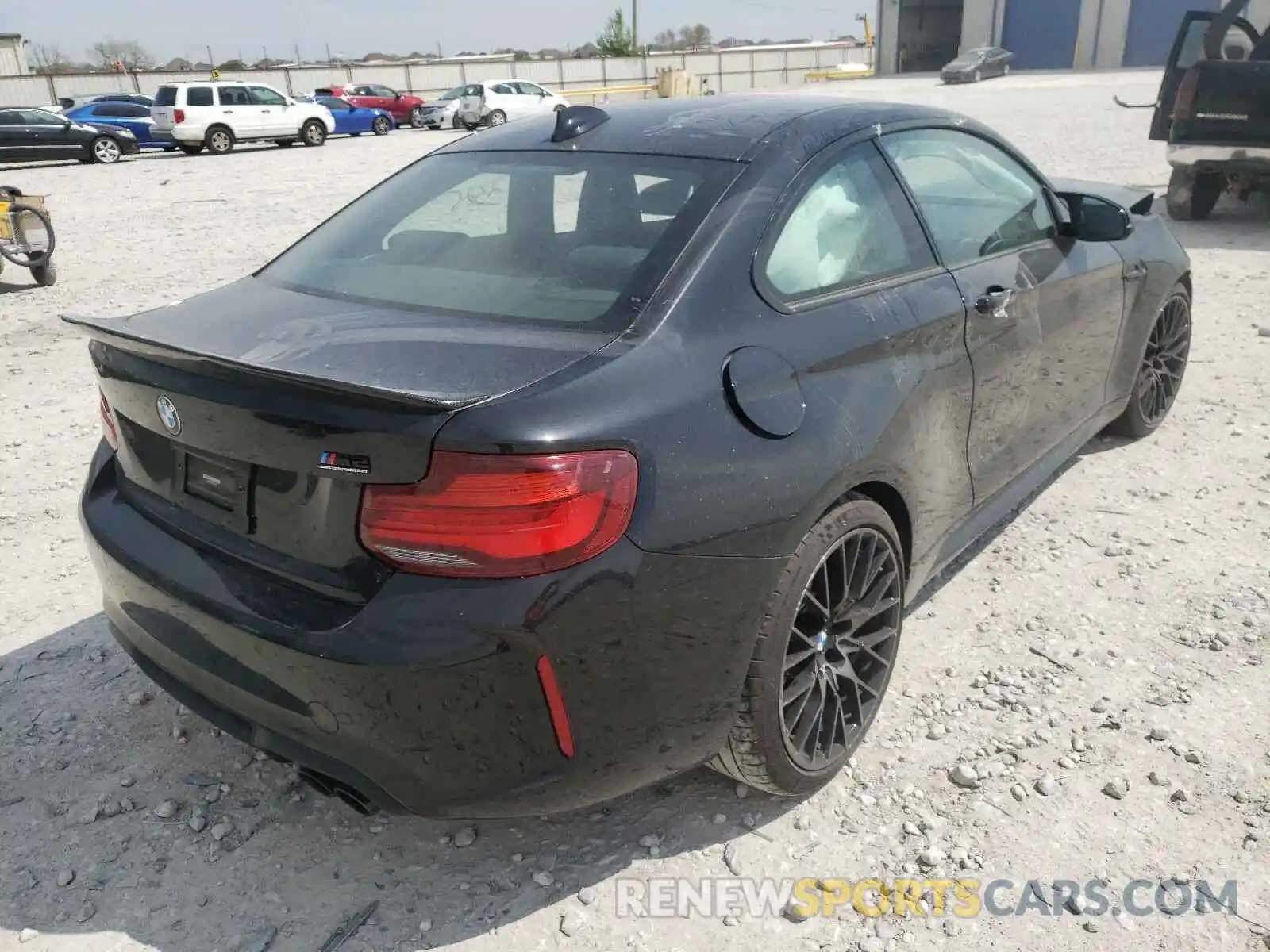 4 Photograph of a damaged car WBS2U7C04L7F12434 BMW M2 2020