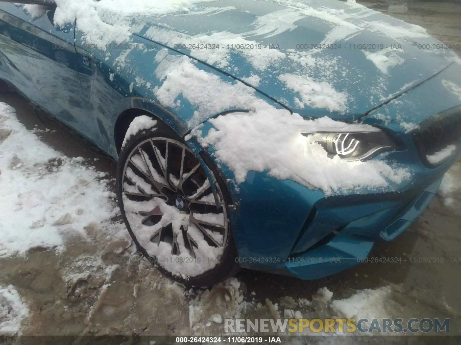 6 Photograph of a damaged car WBS2U7C05L7E49294 BMW M2 2020