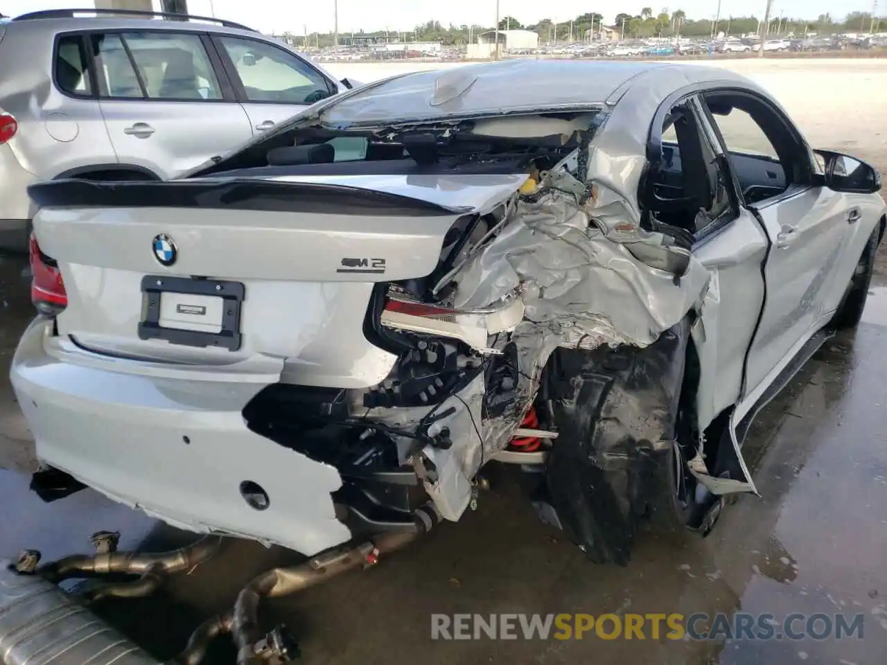 4 Photograph of a damaged car WBS2U7C06L7D82768 BMW M2 2020