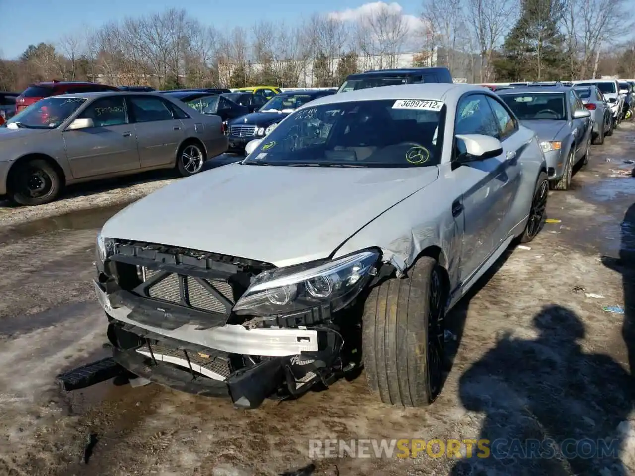 9 Photograph of a damaged car WBS2U7C06L7E14411 BMW M2 2020