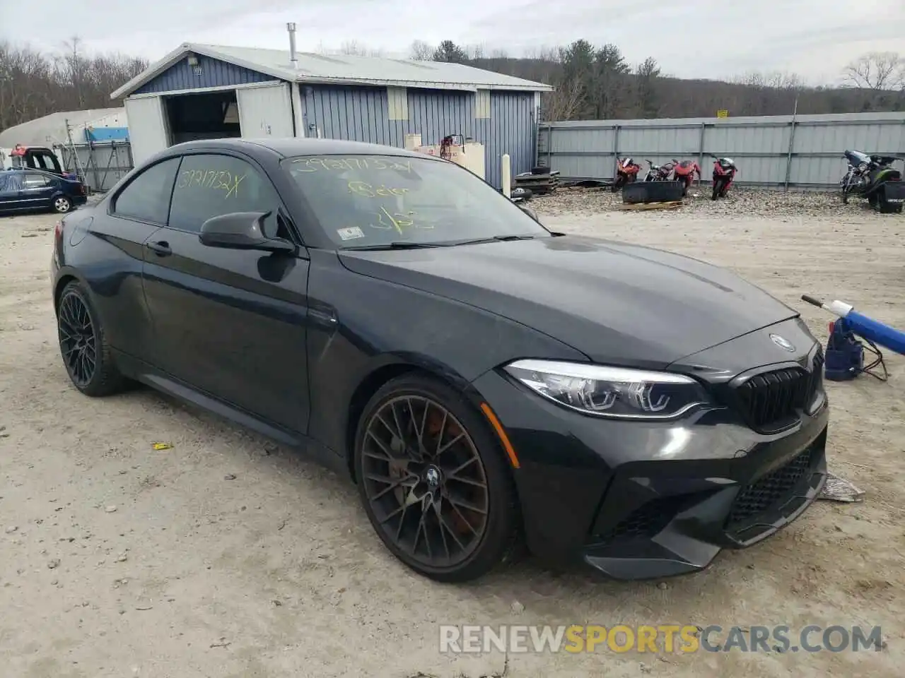 1 Photograph of a damaged car WBS2U7C06L7E47649 BMW M2 2020