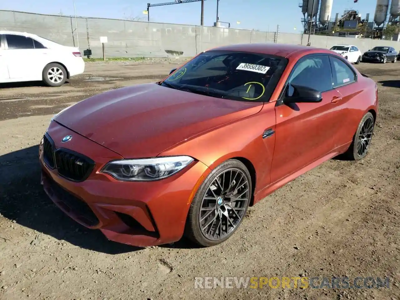 2 Photograph of a damaged car WBS2U7C07L7E17060 BMW M2 2020