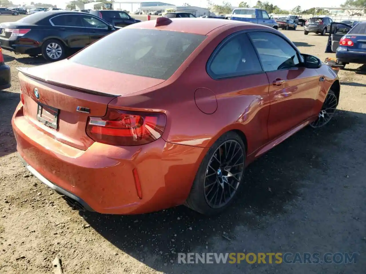 4 Photograph of a damaged car WBS2U7C07L7E17060 BMW M2 2020