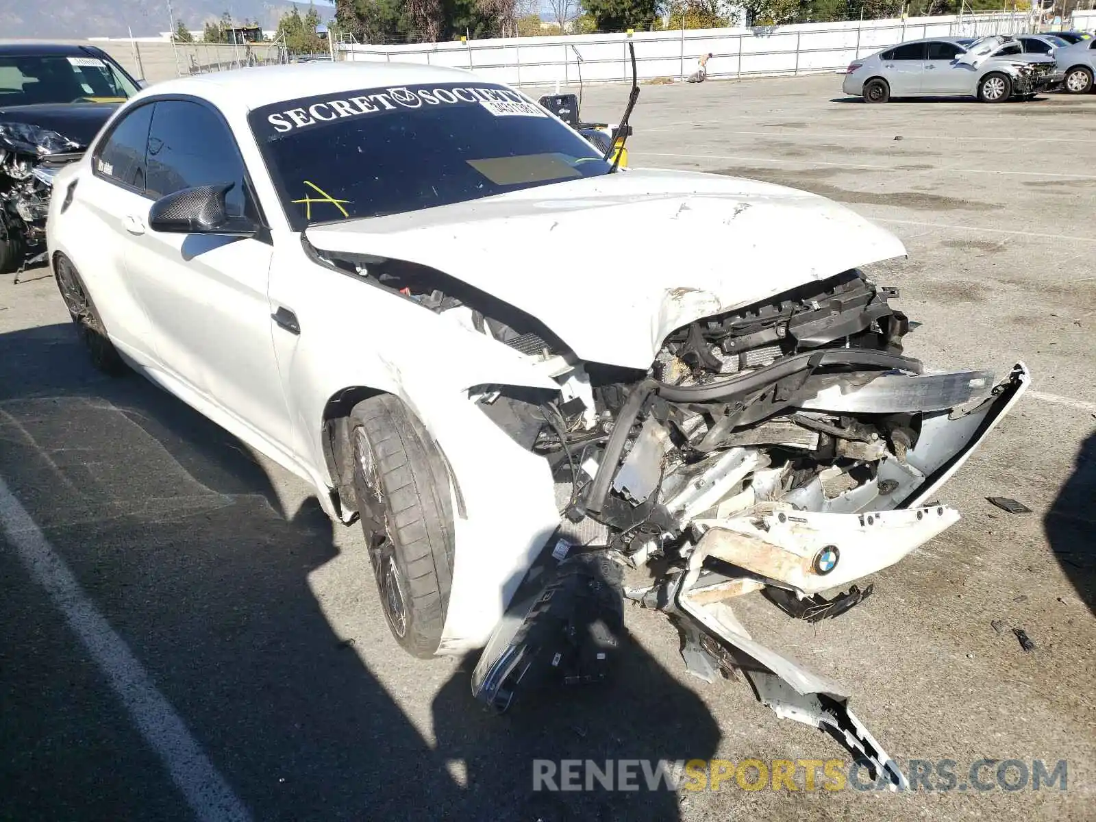 1 Фотография поврежденного автомобиля WBS2U7C07L7E78523 BMW M2 2020