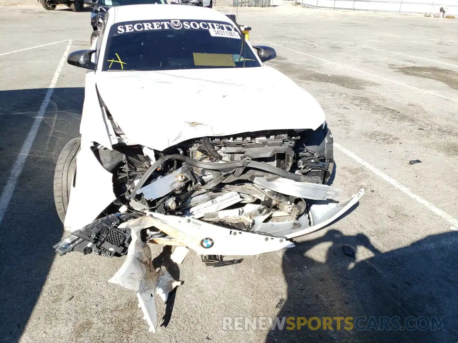 9 Photograph of a damaged car WBS2U7C07L7E78523 BMW M2 2020