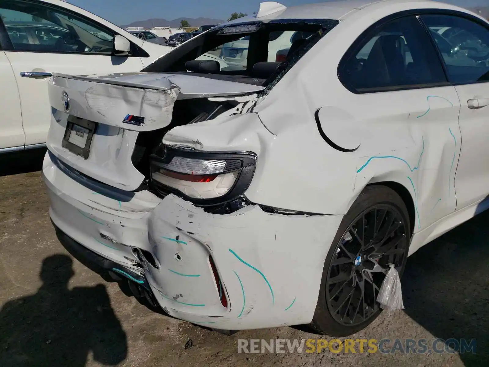 9 Фотография поврежденного автомобиля WBS2U7C08L7E52657 BMW M2 2020