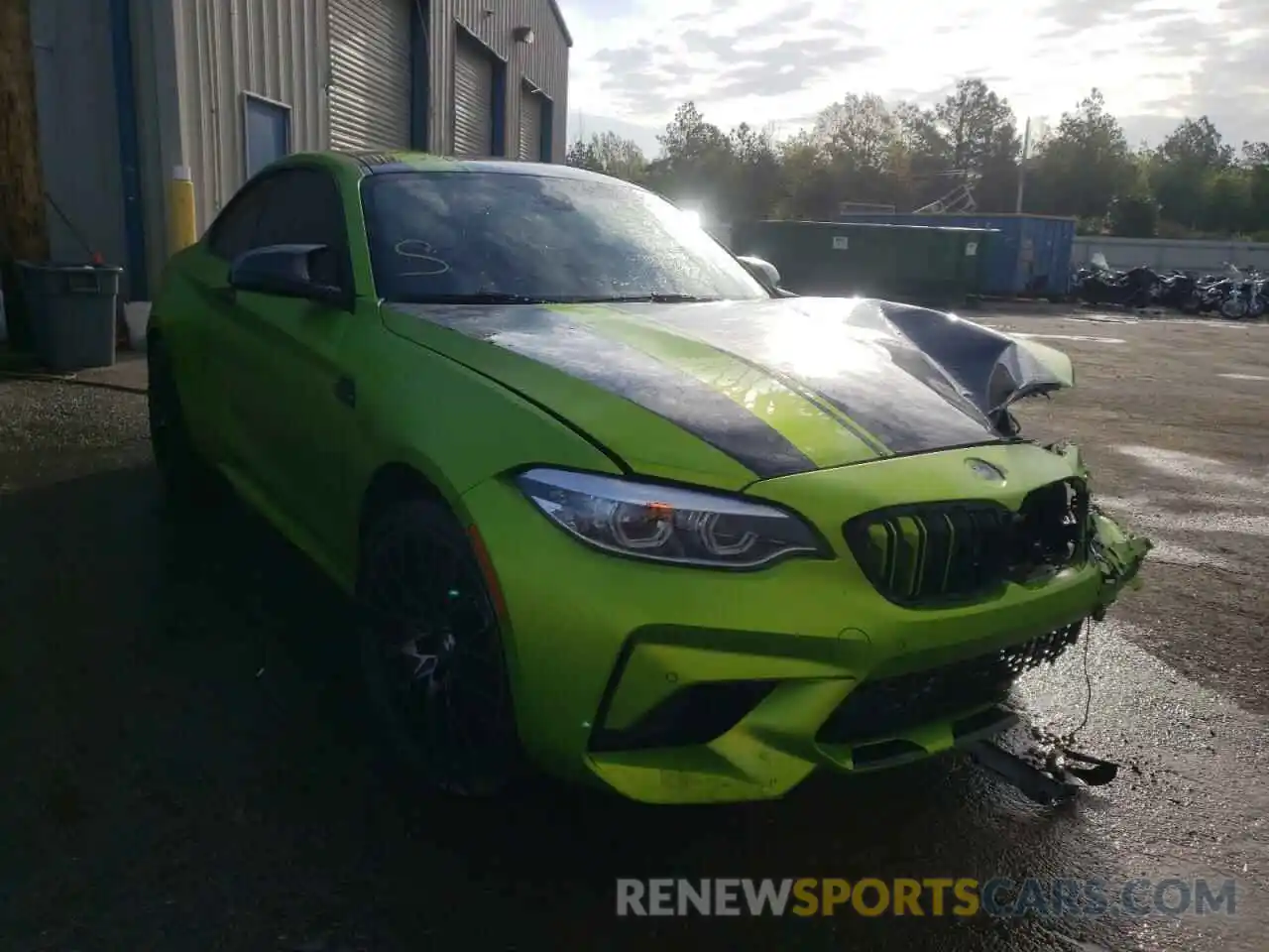 1 Photograph of a damaged car WBS2U7C09L7D70937 BMW M2 2020