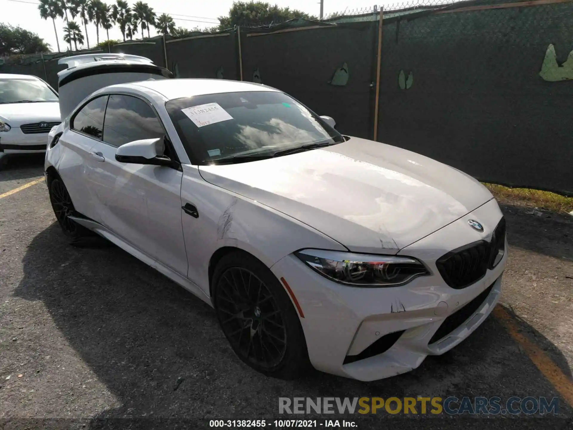 1 Photograph of a damaged car WBS2U7C09L7E63988 BMW M2 2020