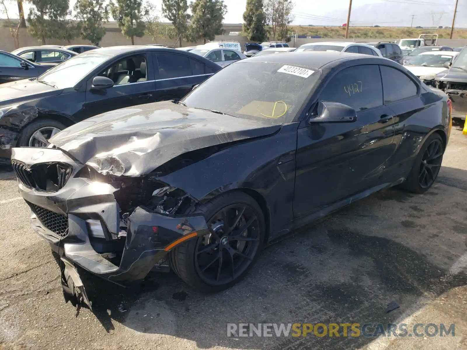 2 Photograph of a damaged car WBS2U7C09L7G27515 BMW M2 2020