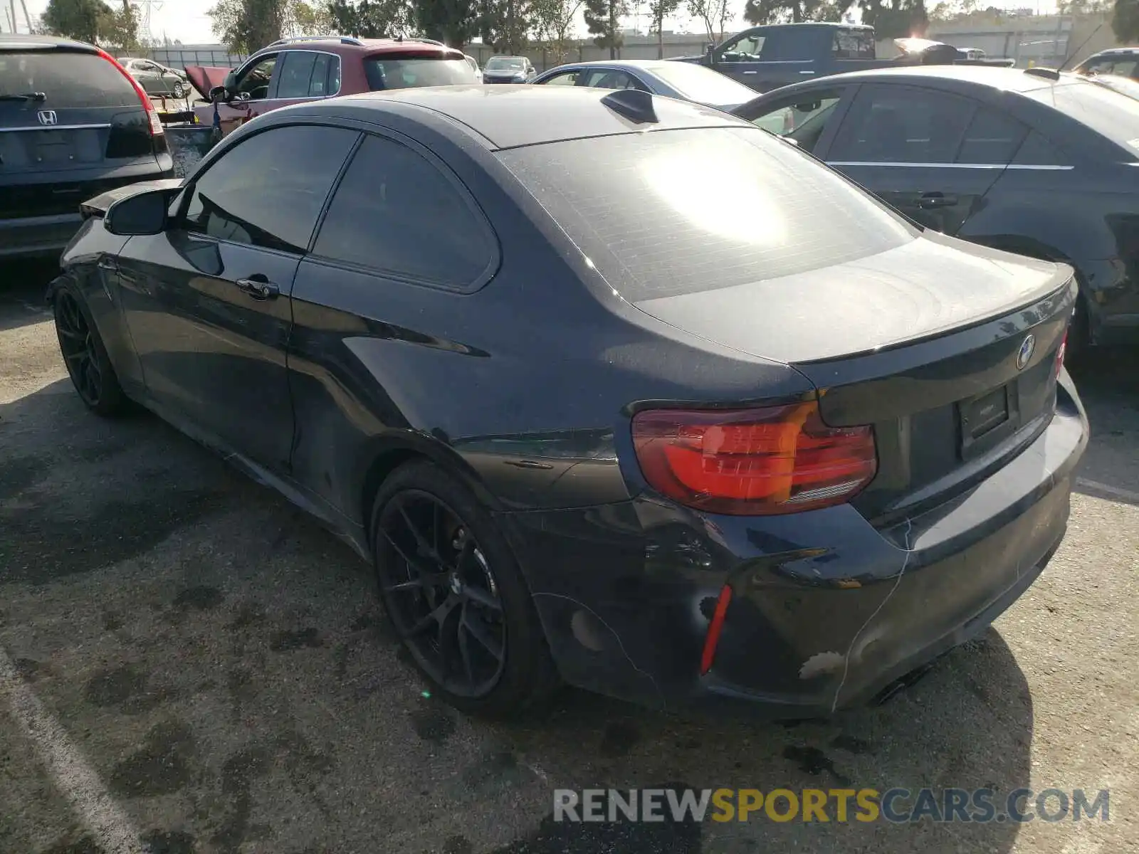 3 Photograph of a damaged car WBS2U7C09L7G27515 BMW M2 2020