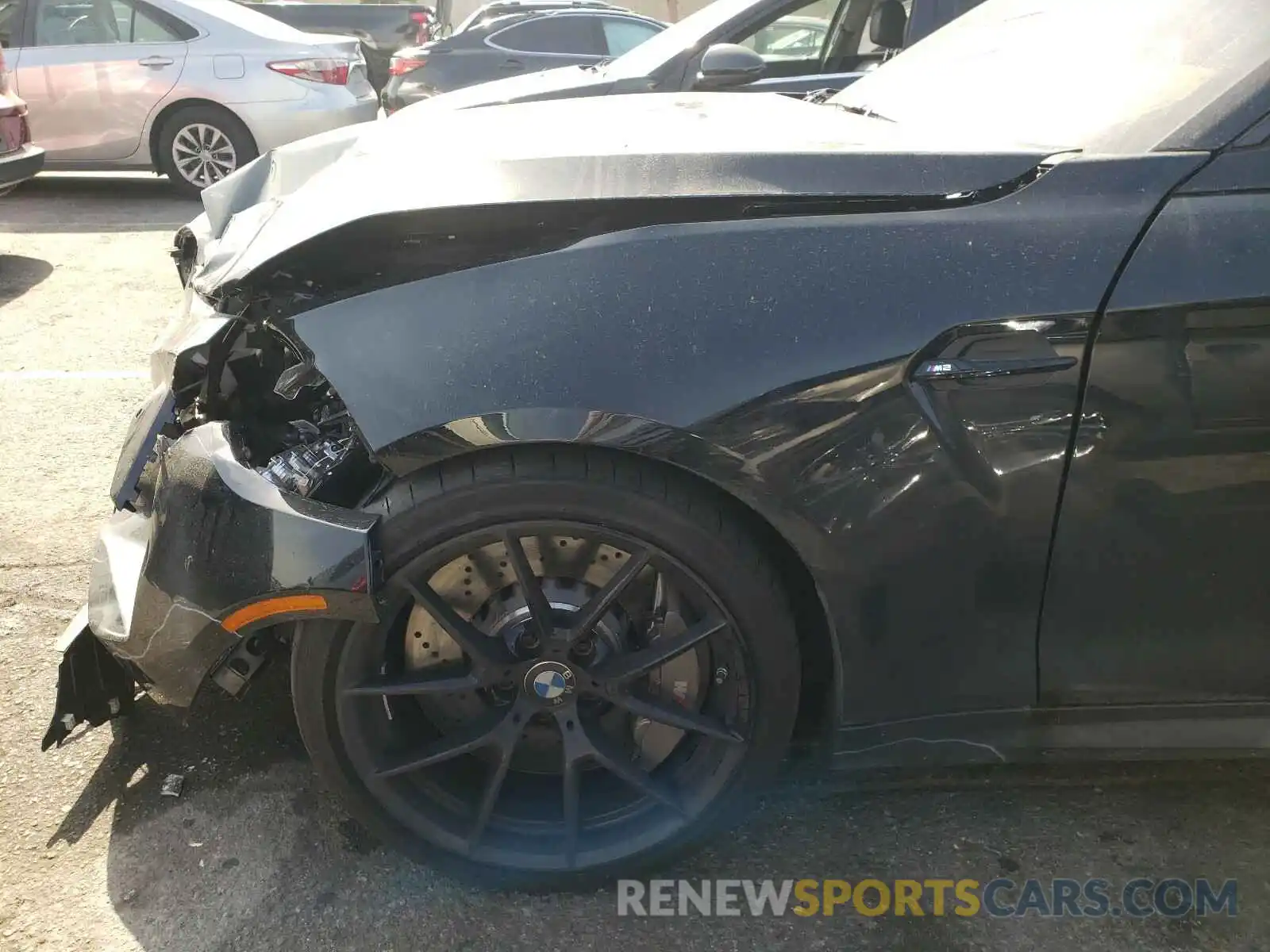 9 Фотография поврежденного автомобиля WBS2U7C09L7G27515 BMW M2 2020