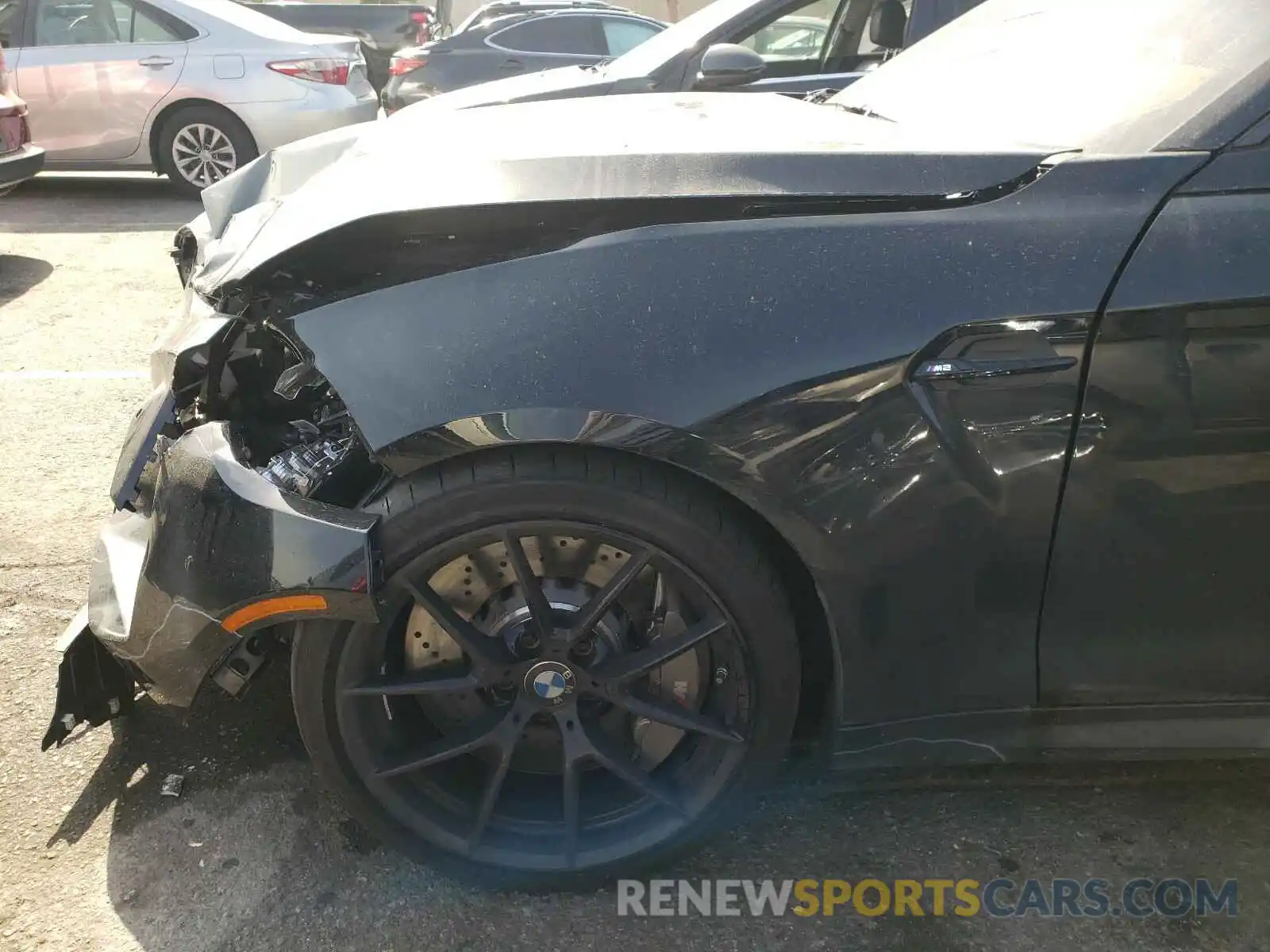 9 Photograph of a damaged car WBS2U7C09L7G27515 BMW M2 2020