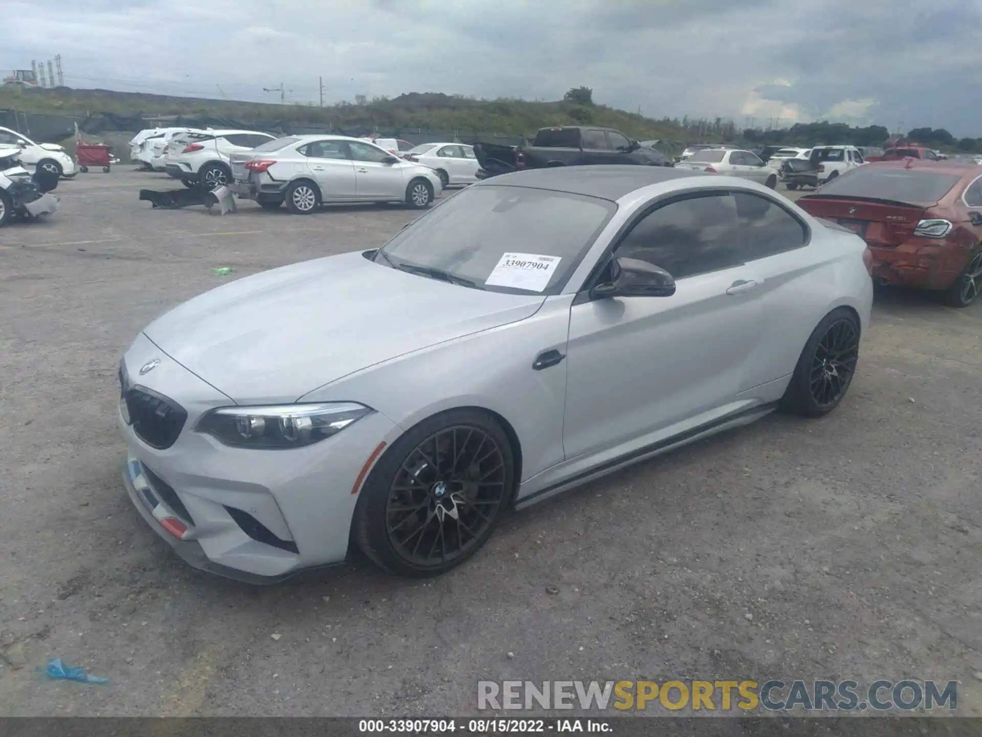 2 Photograph of a damaged car WBS2U7C0XL7E99298 BMW M2 2020