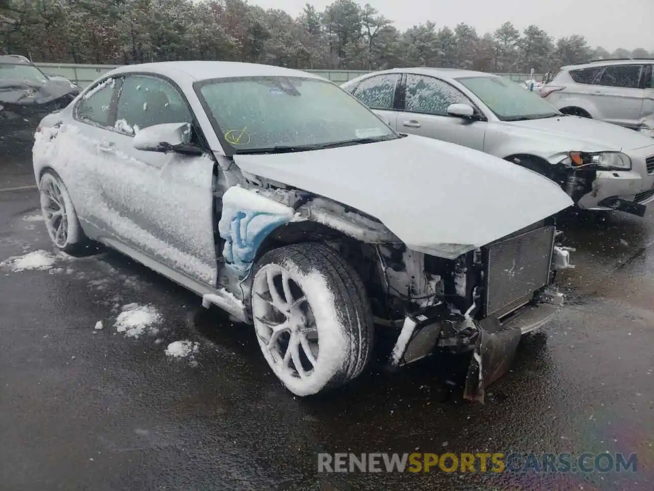 1 Photograph of a damaged car WBS2U7C0XL7F78339 BMW M2 2020