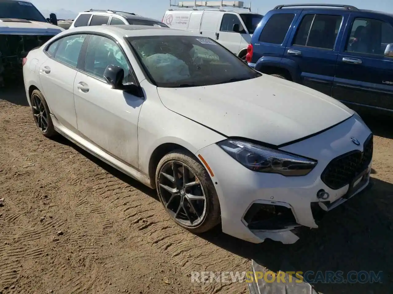 1 Photograph of a damaged car WBA13AL03M7H77976 BMW M2 2021