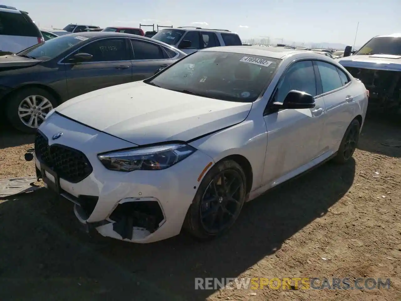 2 Photograph of a damaged car WBA13AL03M7H77976 BMW M2 2021